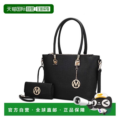 自营 mia k collectionVanessa Women's Tote Bag with Wristlet