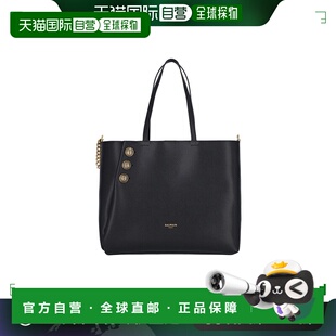 SS2025 DN1FE836LGSR0PA 黑色托特包 女士斜挎包 香港直邮BALMAIN