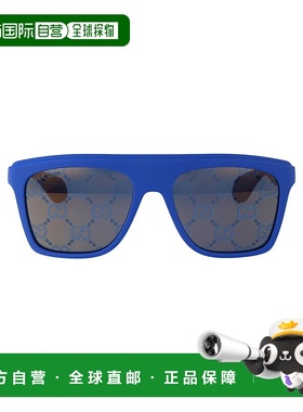 1h可退 香港直邮GUCCI 男士太阳镜 GG1570S004 AW2024 绿色 GUCCI