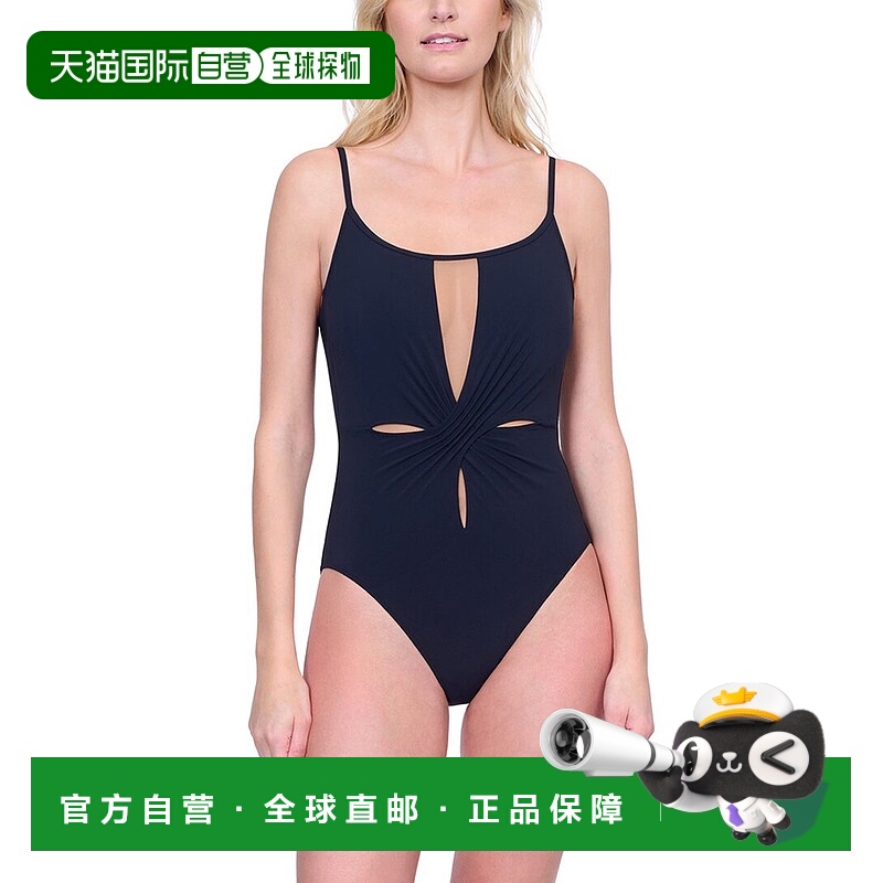 自营 Gottex女用贴身内衣裤背带One Piece-黑色 美国奥莱直发