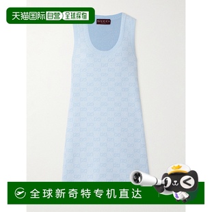 时尚 古驰 女士 786403XKEPI GG连衣裙 香港直邮潮奢 1h可退 Gucci