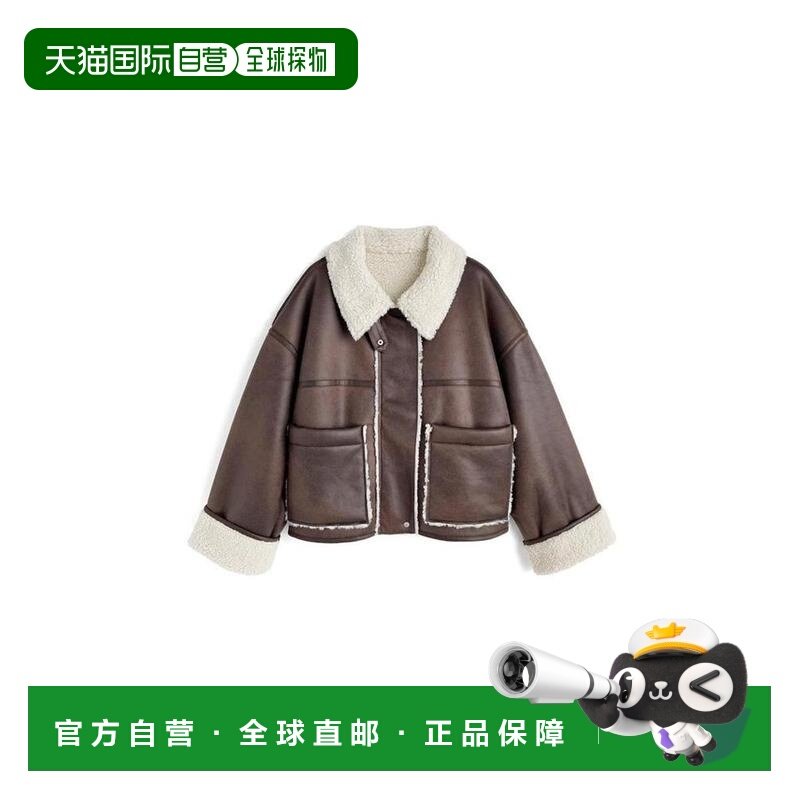 日本直邮日潮 GRL可立领可翻领羊羔绒大口袋夹克on345,女装/女士精品,短外套,淘宝优惠券,粉丝福利购,淘宝优惠卷