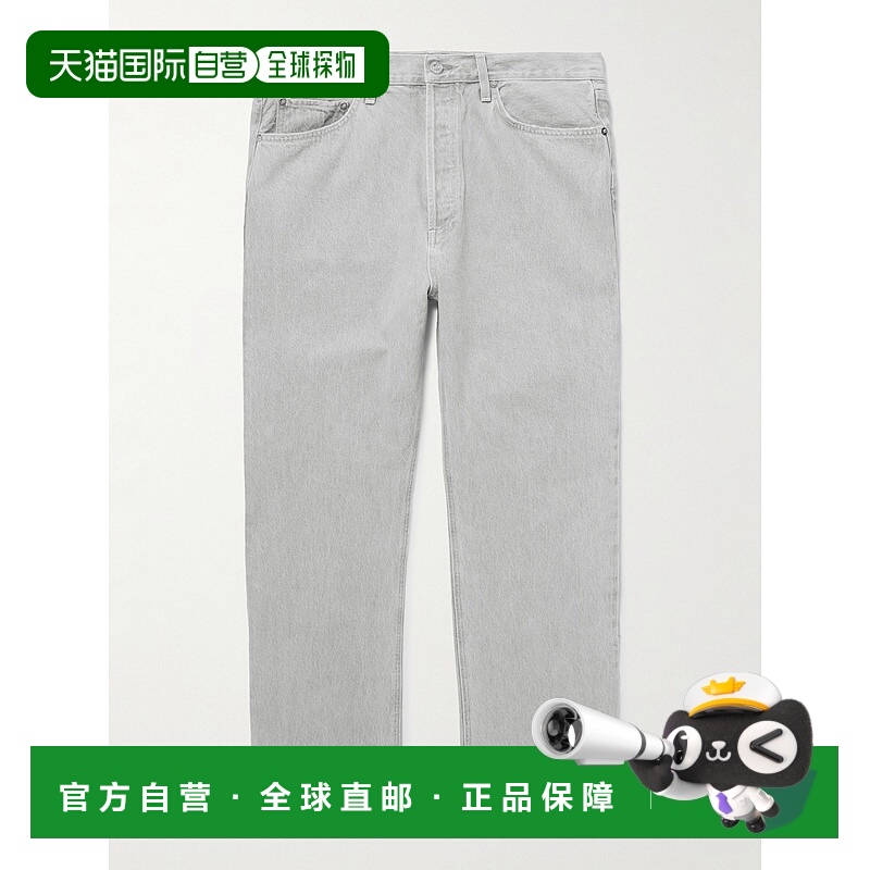 香港直邮AGOLDE 男士 90's 直筒有机牛仔裤 A6421207RAIN(MARBLED