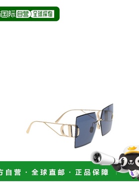 1h可退 香港直邮DIOR 女士眼镜 30MONTAIGNES7UB0B0 AW2024 蓝色