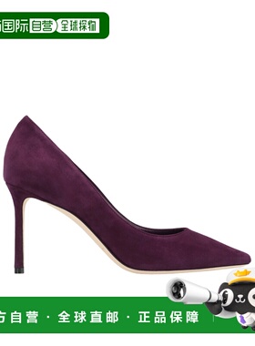 1h可退 香港直邮Jimmy Choo 尖头高跟鞋 ROMY85KDU一脚蹬