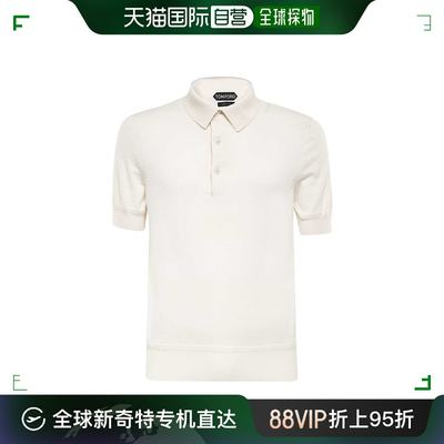 香港直邮潮奢 Tom Ford 汤姆 福特 男士 短袖POLO衫 KPS001YMK005