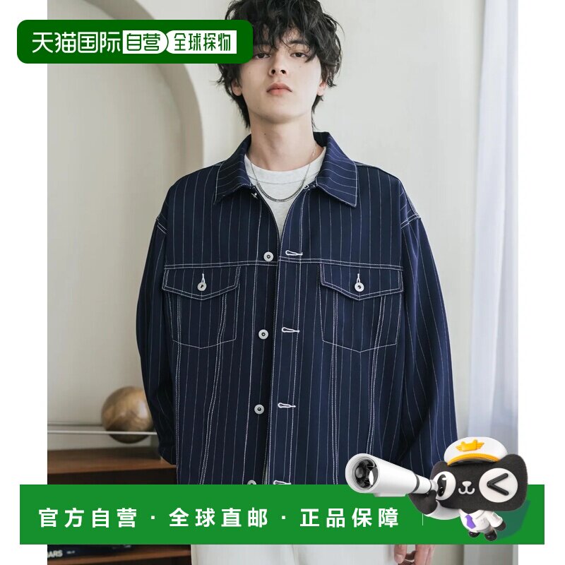 日本直邮Rocky Monroe 短款夹克 第三代款 男女通用 宽松版型 条