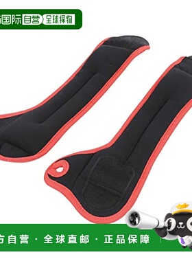 【日本直邮】鹿牌 重力沙袋 0.5kg x2 黑/红色Vit Fit UR-844