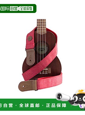 【日本直邮】KALA卡拉 尤克里里背带 有琴头附绳 红色K-DSTP-RD