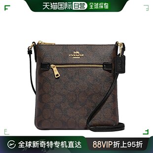 包邮 Bag Rowan 美国直邮COACH 差 Mini 女士斜挎包信封 File 蔻驰