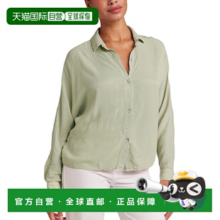 Dolman Sleeve blue Bella 美国 Shirt Dahl Down 自营 Button