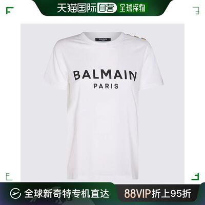 香港直邮BALMAIN 女士T恤 BF1EF005BB02GAB-80