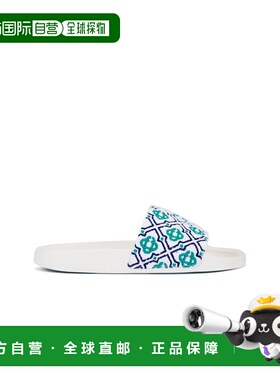 1h可退 香港直邮Casablanca 女士 Terry 刺绣凉拖 AS25FW03002WEX