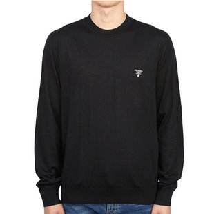 PRADA F0002 UMB264 1ZLE Logo 男士 羊毛针织衫 Prada