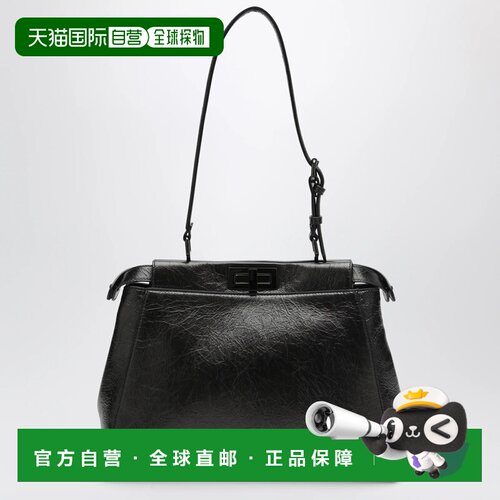 香港直邮FENDI 女士手提包 8BN374B1E6F0QA1 AW2026 黑色 Black P