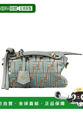 香港直邮FENDI 女士斜挎包 8BS098AT14F1SK5 AW2025 灰色 By the