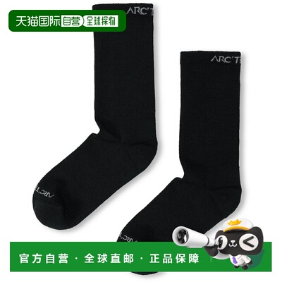 加拿大直邮 始祖鸟Merino Wool Mid Sock 美利奴羊毛中筒袜