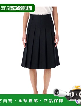 香港直邮A.P.C. 女士半身裙 PSALPF06502LZZ SS2026 黑色 Jupe Lo