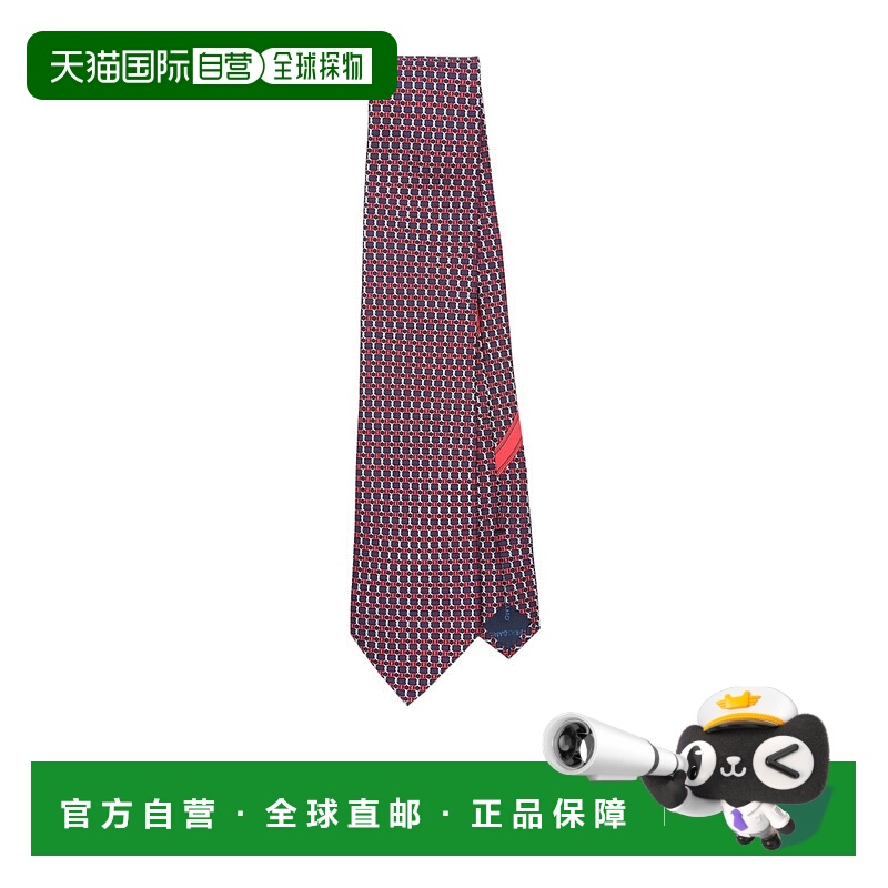1h可退 香港直邮salvatore ferragamo 男士 领带菲拉格慕