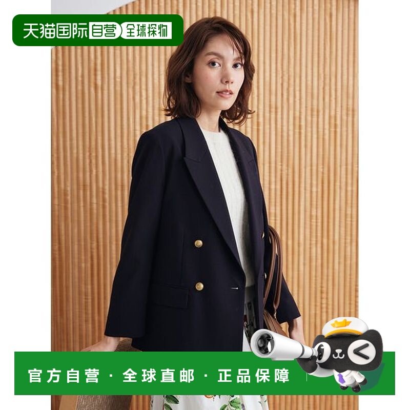 1h可退 日本直邮Mila Owen 女装 金扣双排扣西装 复古格调环保面,女装/女士精品,短外套,淘宝优惠券,粉丝福利购,淘宝优惠卷