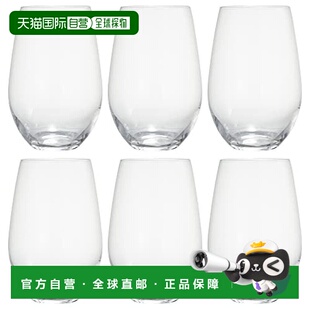 【日本直邮】TOYO SASAKI GLASS东洋佐佐木 玻璃杯480ml 6个B-211