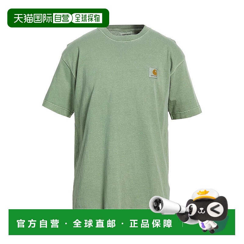 香港直邮Carhartt 卡哈特 男士 基础款T恤 green绿色 舒适时尚
