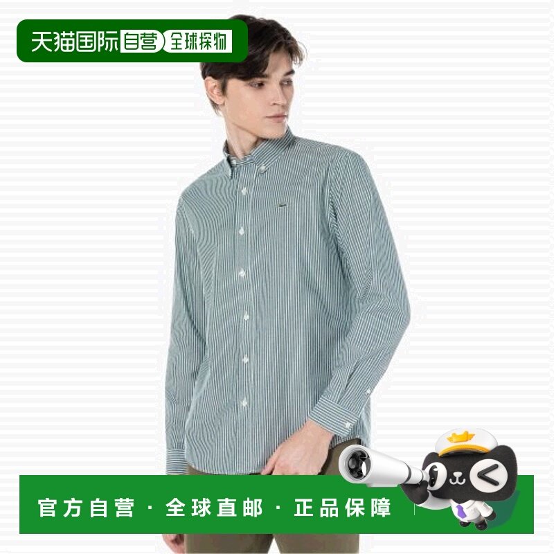 韩国直邮LACOSTE法国鳄鱼 男衬衫男士CH382E-53NYZP