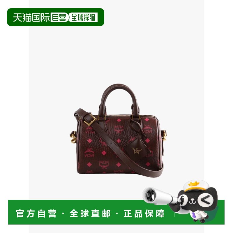 美国直邮mcm 女士 单肩包手提包波士顿包图片