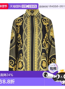1h可退 香港直邮Versace 范思哲 女士 长袖衬衫 10013601A11528