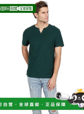 自营 guessEco Ricky Split T 恤 - 高山丛林 美国奥莱直发