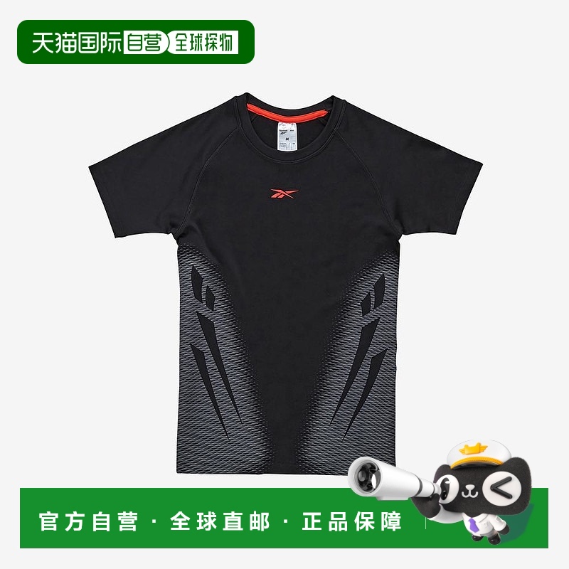 韩国直邮Reebok锐步女款T恤RETS5ER88BK