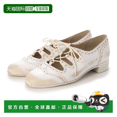 日本直邮SAYA 51240 3厘米圆头吉利鞋（浅米色）
