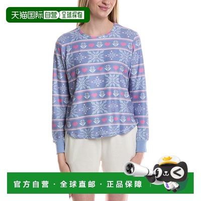 自营PJ Salvage Mountain Bound Top - blue 美国奥莱直发