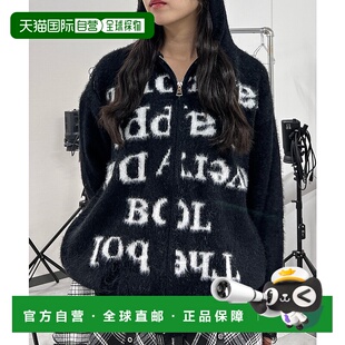 1h可退 日本直邮Figments 男女同款摇粒绒字母拉链卫衣 FG24AW070