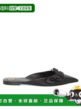 香港直邮VALENTINO 女士凉鞋 4W2S0II7XKE0NO SS2024 黑色单鞋