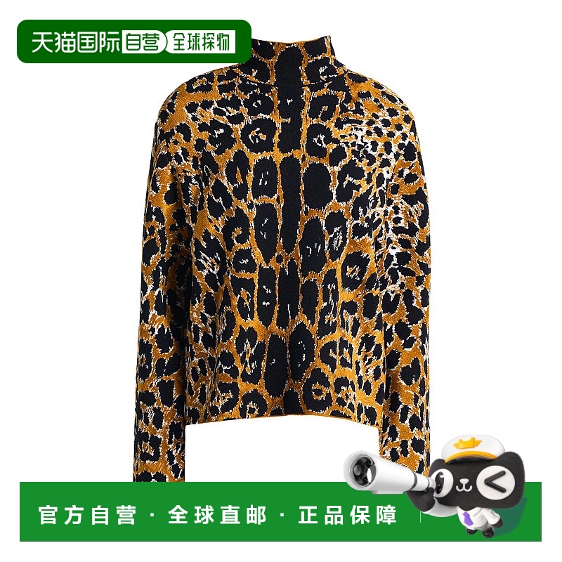 香港直邮Alaia 女士 高领上衣 black黑色 舒适时尚羊毛女装