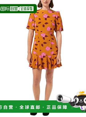 自营 RHODE Darcy 连衣裙 - 橙色 美国奥莱直发