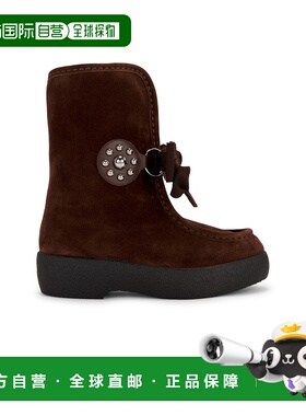 1h可退 香港直邮valentino 华伦天奴 女士 Snowish 冬季短靴 7W2S