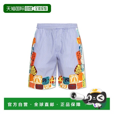 香港直邮DSQUARED2 男士短裤 S78MU0060D35286001S CO 蓝色休闲裤