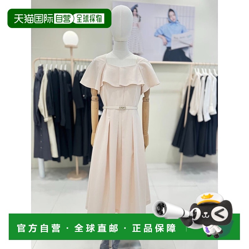 韩国直邮JJ JIGOTT [BUSAN] [JJGOTT] 开普方领喇叭连衣裙 GR5A0O