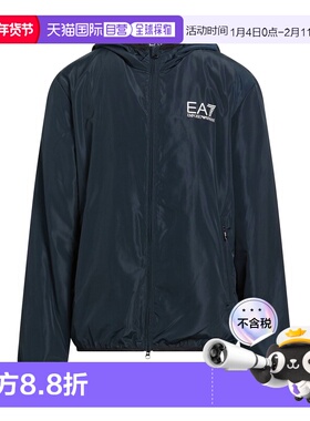 香港直邮Ea7 男士 Windbreakers 柔软夹克 blue蓝色 舒适时尚