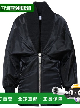 1h可退 香港直邮潮奢 off-white 女士 黑色 NY Puff 连衣裙 OWDB5