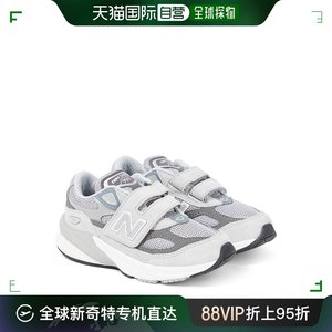 香港直邮潮奢 New Balance  男童 990v6 网纱边绒面革运动鞋童鞋