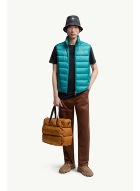 MONCLER (2025新品) T-shirt en coton à logo floqué