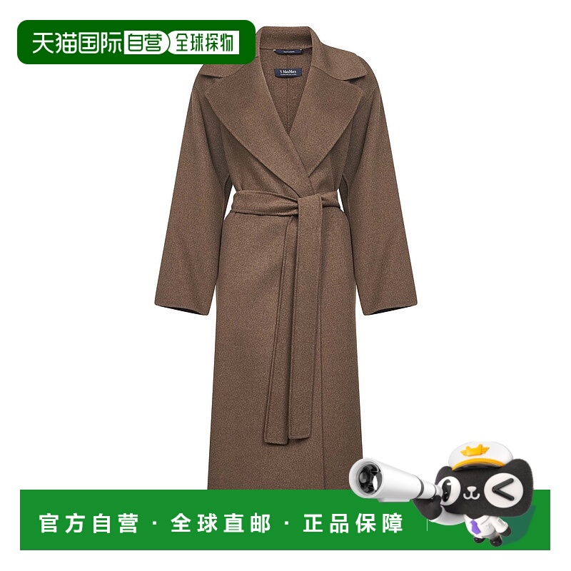 1h可退 香港直邮S MAX MARA 女士大衣 2529016093600CUORE078 AW2