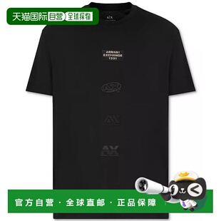 1h可退 【美国直邮】armani exchange 男士 上装T恤