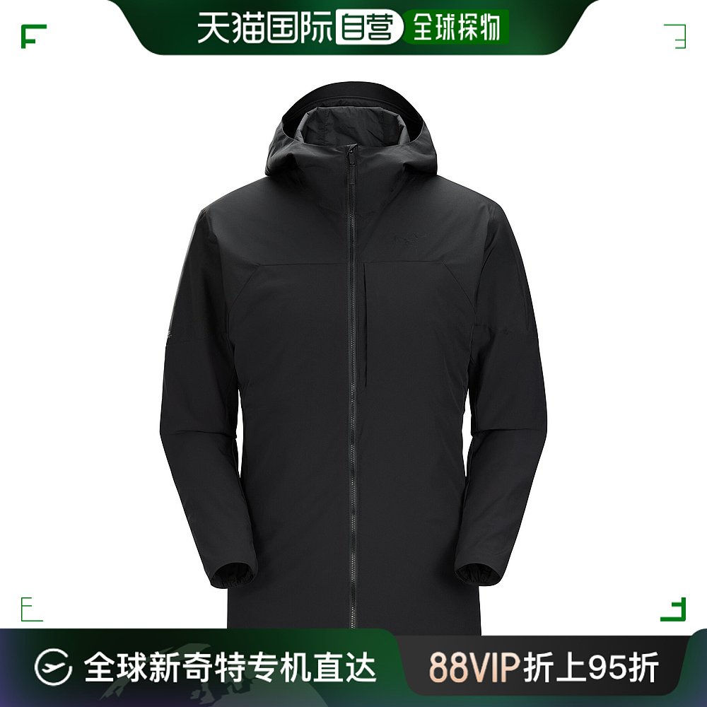 欧洲直邮ARC'TERYX/始祖鸟 PROTON男士连帽黑色软壳夹克外套滑雪