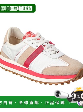 自营salvatore ferragamoFerragamo Iulia Suede-Trim Sneaker -