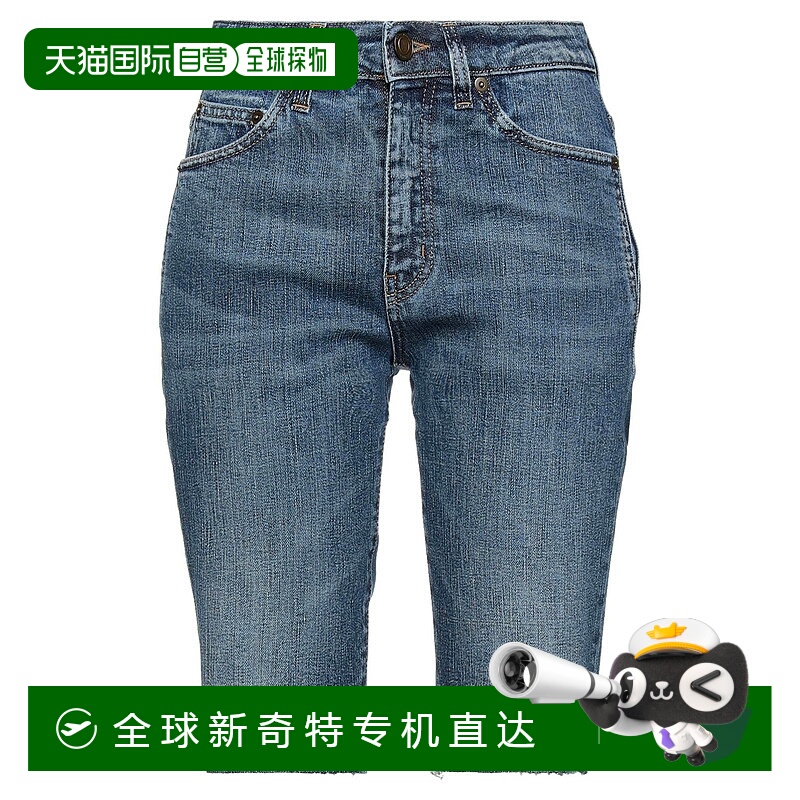 1h可退 香港直邮潮奢 Saint Laurent 圣罗兰 女士 牛仔短裤