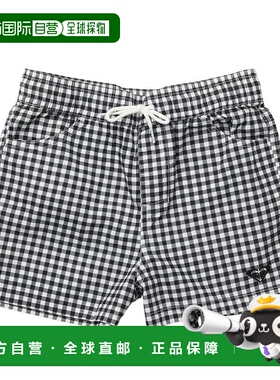 日本直邮ROXY 儿童 MINI PICNIC 格子图案板鞋短裤 25SPTBS251104